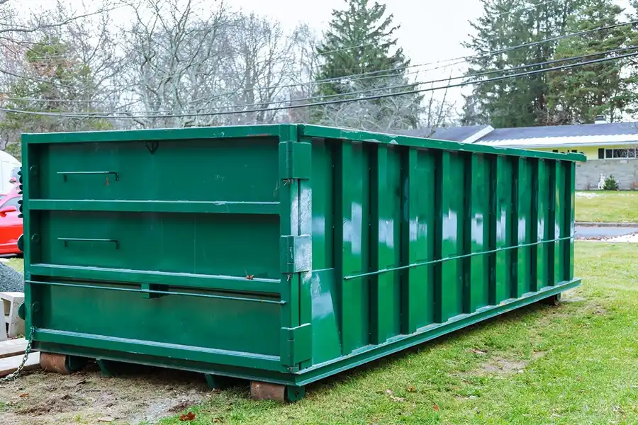 Our dumpster rental company at work in Spokane, WA
